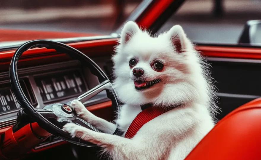 Como Transportar Seu Spitz Alemão Mini com Segurança e Conforto no Carro